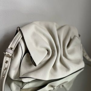 EUC VALENTINO GARAVANI Ruched Leather Shoulder Bag $2,665